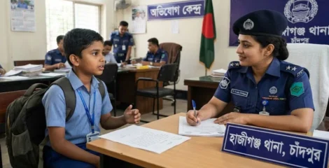 মোবাইল না দেওয়ায় মা-বাবার বিরুদ্ধে অভিযোগ নিয়ে থানায় ষষ্ঠ শ্রেণির ছাত্র!