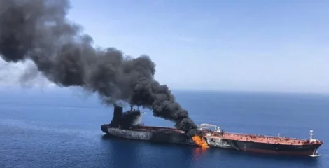 অক্টোবরে হরমুজ প্রণালিতে জাহাজে হামলার রেকর্ড