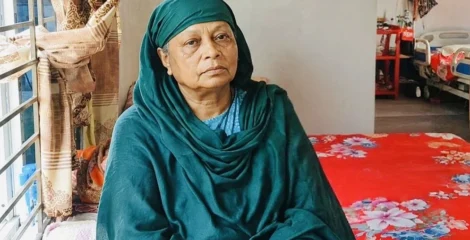 ঢাকা বিশ্ববিদ্যালয়ের মেধাবী রুমা এখন বরিশালের বৃদ্ধাশ্রমে