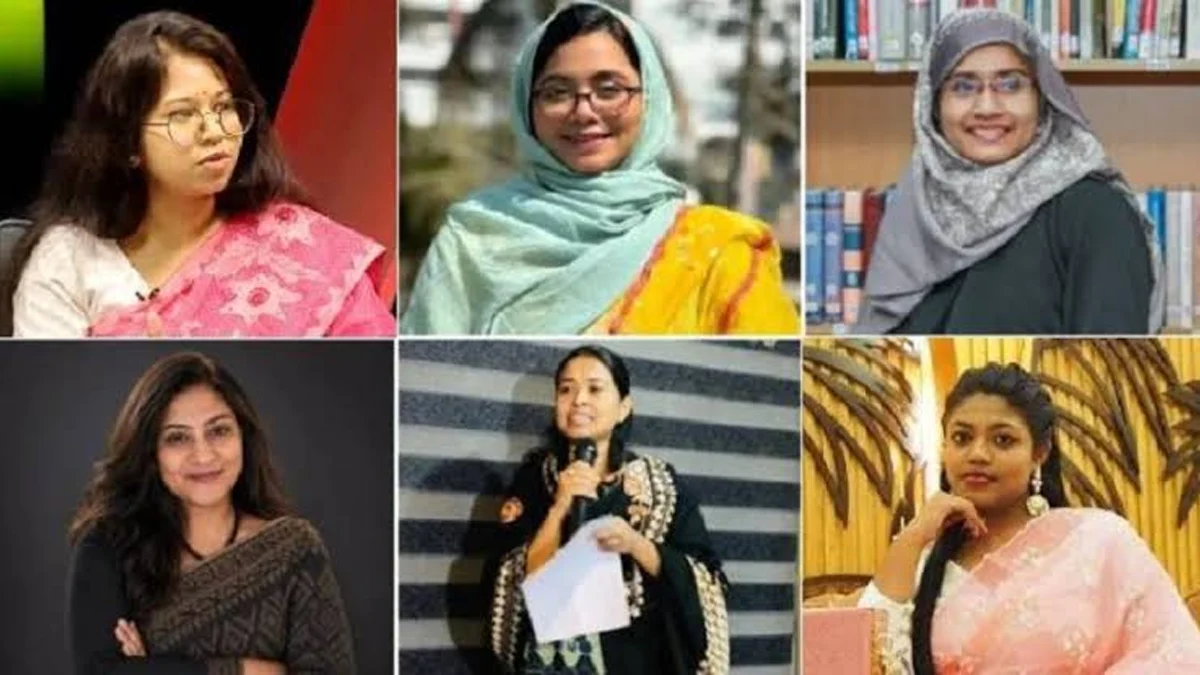 এনসিপির যুগ্ম আহ্বায়ক হলেন ৬ নারী
