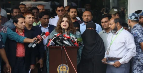 সৌদিতে নিহত শাহেদের মরদেহ গ্রহণ করলেন শামা ওবায়েদ